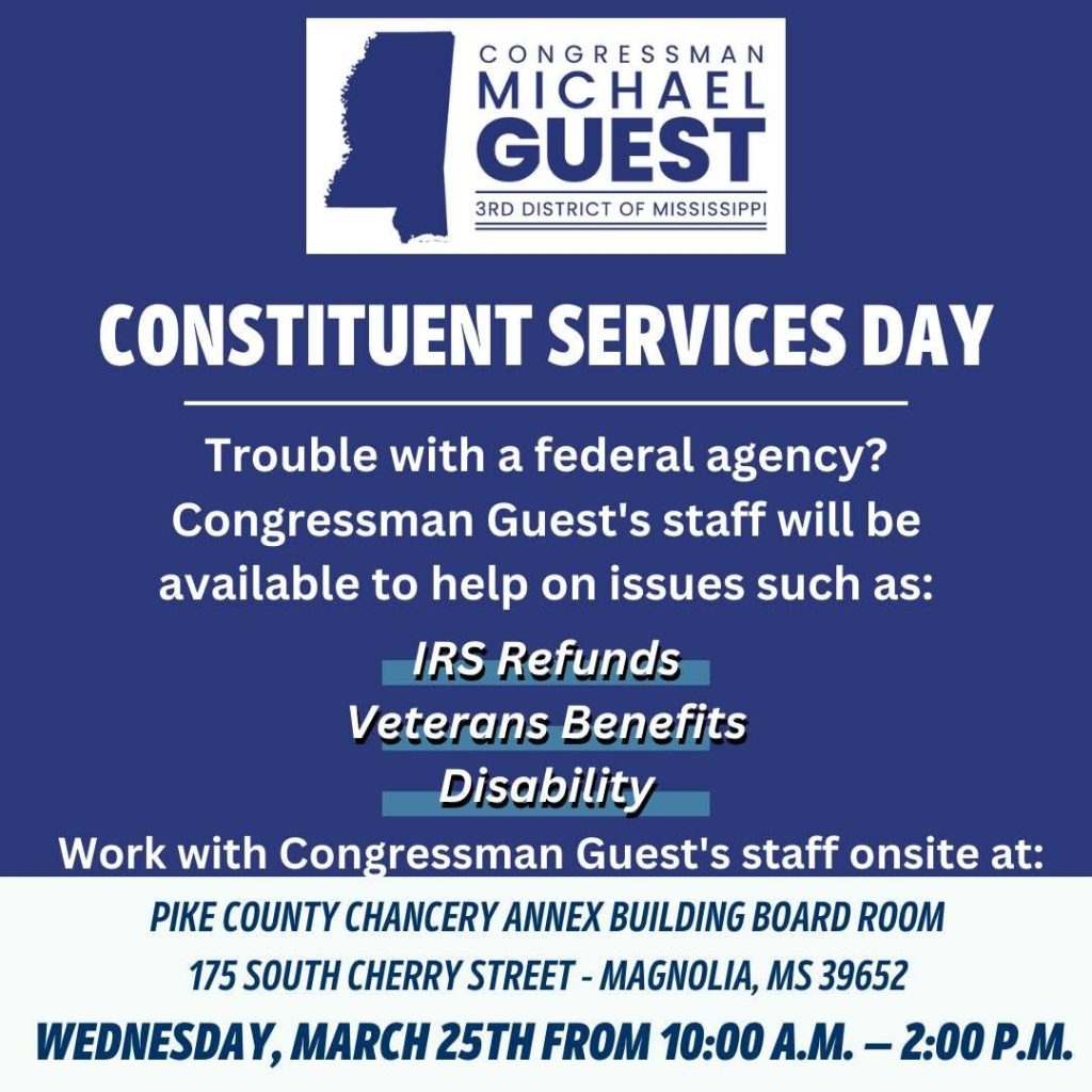 Constituent Services Day - Michael Guest
